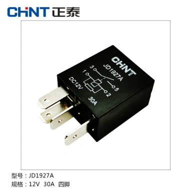 Chân Rơ Le 30A 4 Chân 512V-24V Zhengtai Chính Hãng - Bơm Dầu, Quạt Xe, Điều Hòa