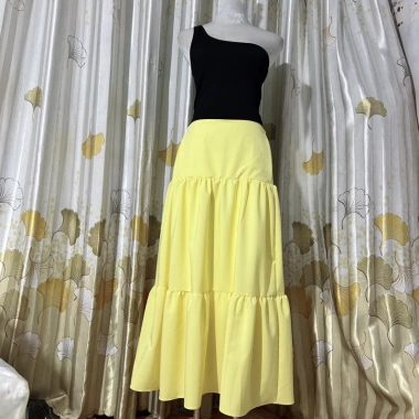 Chân váy 3 tầng maxi bigsize vải lụa có lót trong - Giá chỉ 105.000 VNĐ 8 Chân váy 3 tầng maxi bigsize vải lụa có lót trong - Giá chỉ 105.000 VNĐ 8