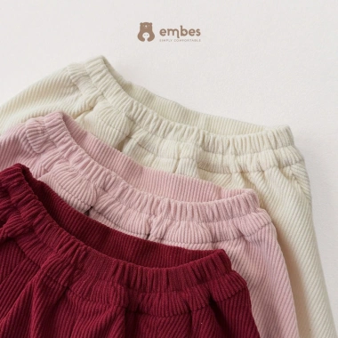 Chân Váy Bé Gái Embes Xếp Ly Dáng Tennis, Nhung Tăm Dày Dặn, 8-18kg, Giá 168k 2