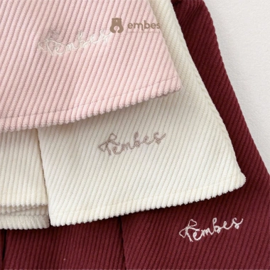 Chân Váy Bé Gái Embes Xếp Ly Dáng Tennis, Nhung Tăm Dày Dặn, 8-18kg, Giá 168k 3