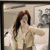 Chân Váy Cardigan Nữ Dài Tay Hàn Quốc - Bộ 2 Chiếc Mù Thu Che Thịt Ôm Mông, Phù Hợp Đi Làm, Giảm Giá Đến 298k 10