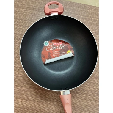 Chảo chống dính Maxim 20 Scarlet 13.199 - Chiên xào, dùng cho bếp từ, tiêu chuẩn Châu Âu, giá chỉ 130.000 VND