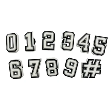 Charm Chữ Số Gắn Dép Phụ Kiện Giày Xinh Dễ Thương - Nhiều Mẫu - PINIC STORE 12k 2