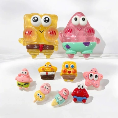 Charm gắn dép quai hậu sục nhựa dễ thương - Giá 30.000đ Pinic Store