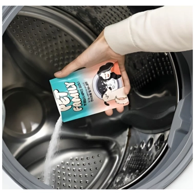 Chất tẩy rửa máy giặt FiJi PET 2 gói + Quà tặng arr Pet Spa Loại bỏ tóc và mùi thú cưng - An toàn, 409.596 VND 3