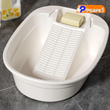 Chậu rửa di động chống trượt cho quần giặt tay: Tiện lợi, bền chắc, 150.700₫