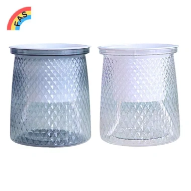 Chậu tự tưới hai lớp nhựa trong suốt – Hoa lười thủy canh, trang trí VN 6 Chậu tự tưới hai lớp nhựa trong suốt – Hoa lười thủy canh, trang trí VN 6