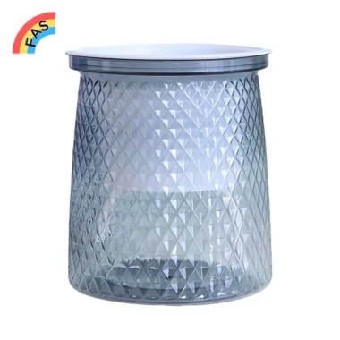 Chậu tự tưới hai lớp nhựa trong suốt – Hoa lười thủy canh, trang trí VN