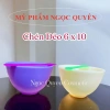 Chén Dẻo Silicon 6x10 Quậy Bột Mặt Nạ và Muỗng Giá Ưu Đãi 25.000₫ 2