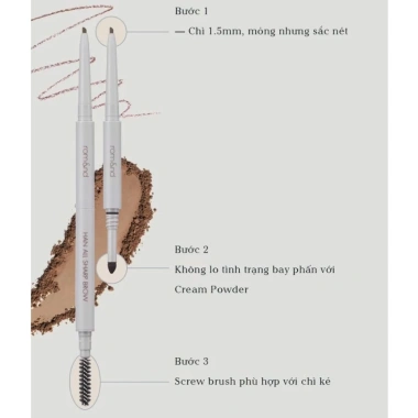Chì kẻ mày Romand Nét Mảnh 3 trong 1 - Đôi chân mày hoàn hảo, chỉ 209.000₫ 7