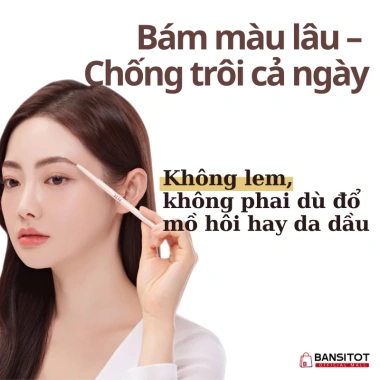 Chì kẻ mày siêu mảnh TLTC Sketch Brow Pencil 1.6mm chống trôi, tự nhiên, giá 165k