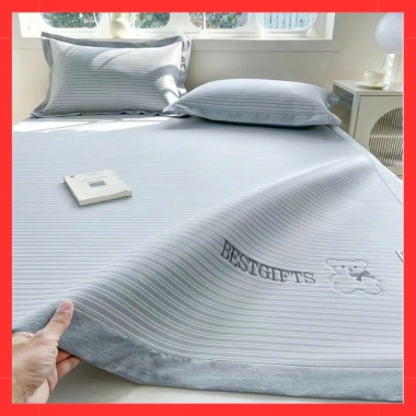 Chiếu Điều Hòa Băng Lạnh Gấu BESTGIFTS - Siêu Mát, Thoáng Khí, Lụa Bền Đẹp, Giặt Máy 590k 3