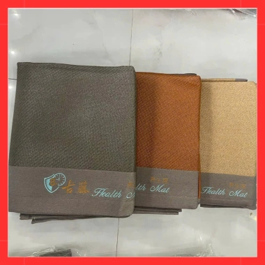 Chiếu mây tự nhiên HEALTH MAT nhập khẩu cao cấp, lạnh điều hòa, chun cài góc, kèm 2 vỏ gối - chỉ 690.000 VND 9