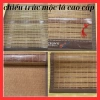 Chiếu Trúc Mộc Lá Cao Cấp - In Hoa Sang Trọng, Siêu Mát, Gấp Gọn, Size Giường Ngủ 320k