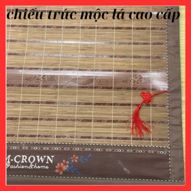 Chiếu Trúc Mộc Lá Cao Cấp - In Hoa Sang Trọng, Siêu Mát, Gấp Gọn, Size Giường Ngủ 320k 3 Chiếu Trúc Mộc Lá Cao Cấp - In Hoa Sang Trọng, Siêu Mát, Gấp Gọn, Size Giường Ngủ 320k 3