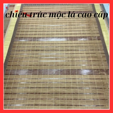 Chiếu Trúc Mộc Lá Cao Cấp - In Hoa Sang Trọng, Siêu Mát, Gấp Gọn, Size Giường Ngủ 320k