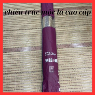 Chiếu Trúc Mộc Lá Cao Cấp - In Hoa Sang Trọng, Siêu Mát, Gấp Gọn, Size Giường Ngủ 320k