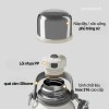 [CHÍNH HÃNG] Bình Giữ Nhiệt có lõi lọc trà Inox 316 Big Car | Hình Núi Fuji Hoa Hồng HOPE | Giữ nhiệt 12 tiếng 6