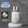 [CHÍNH HÃNG] Bình Giữ Nhiệt có lõi lọc trà Inox 316 Big Car | Hình Núi Fuji Hoa Hồng HOPE | Giữ nhiệt 12 tiếng 12