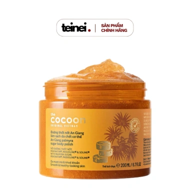 CHÍNH HÃNG Tẩy Da Chết Toàn Thân Cocoon Đường Thốt Nốt 200ml - Giá chỉ 165.000đ