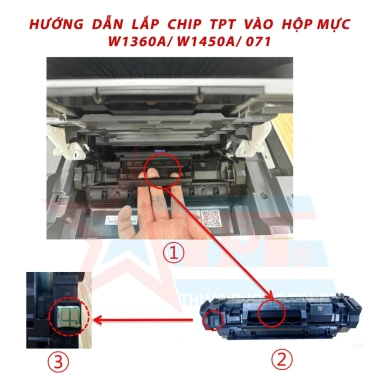 Chip mực TPT 145A (W1.450A) HP LaserJet Pro 3.003dw/3.003dn, MFP 3.103fdw - 99.000₫