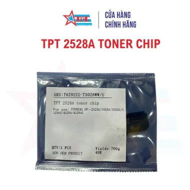 Chip mực TPT 2.528A Toshiba e-STUDIO 2.528A/3.028A/3.528A: 40k trang, giảm còn 35.000₫ 3 Chip mực TPT 2.528A Toshiba e-STUDIO 2.528A/3.028A/3.528A: 40k trang, giảm còn 35.000₫ 3