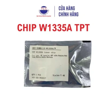 Chip mực TPT 335A (W1.335A) cho HP MFP M438n/M442dn/M443nda/M440dn/M440n/M440nda – Giá chỉ 57.000₫, giảm mạnh từ 72.390₫