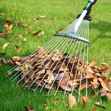 Chổi quét đất TAYO thép điều chỉnh kích thước - Dọn vườn, gom rác, chỉ 105k 7
