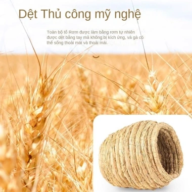 Chuồng Gà Rutin Luding - Gà Tổ Cỏ, Trứng Đẻ, Ống Hút Ấm, Đồ Dùng Tổ Chim 5