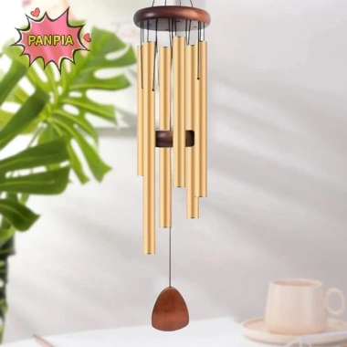 Chuông gió ống nhôm 26 inch có thẻ treo - Trang trí sân vườn, ban công, sân thượng | Giảm giá 24H Ship 9