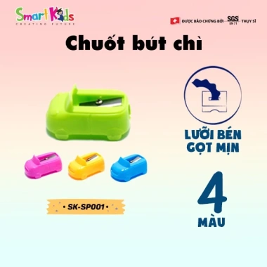 Chuột Bút Chì SmartKids SP01 3 Cái - Bền Đép, Dễ Chuốt, Học Sinh Cấp 1-3 - 8.000đ 2