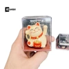 CISWGE 1/4PCLuy Cat Tay vẫy năng lượng mặt trời Beoning Nodding Trang trí văn phòng, nhà, ô tô, máy tính để bàn 2