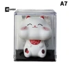 CISWGE 1/4PCLuy Cat Tay vẫy năng lượng mặt trời Beoning Nodding Trang trí văn phòng, nhà, ô tô, máy tính để bàn 7