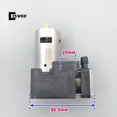 CISWGE 48L DC12V/24V Máy bơm không khí chân không áp suất âm, pít‑tông 42W 5.000‑5.500RPM – Dòng chảy lớn công nghiệp 5