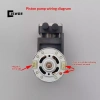 CISWGE 48L DC12V/24V Máy bơm không khí chân không áp suất âm, pít‑tông 42W 5.000‑5.500RPM – Dòng chảy lớn công nghiệp 7