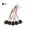 CISWGE 5 Cái Công Tắc Xoay Tròn 12V Mini SPST Dây Cho Ô Tô & RV - Giá Ưu Đãi 5