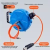 CISWGE Cuộn ống máy nén tự động 10m – tua lại, nút bấm xoay Qui Coupler – MỚI 3