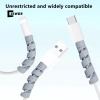 CISWGE Dây Dán Bảo Vệ Cáp Silicon Xoắn Ốc Tiết Kiệm Đầu Cáp USB 6 Miếng – 30.470 VND 8