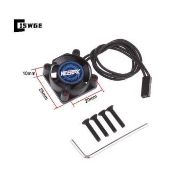 CISWGE Quạt Tản Nhiệt RC NEEBRC 5V-12V 10.000-30.000RPM Gió Cao Làm Mát Nhanh 2.510-5.010 (Mới) 10