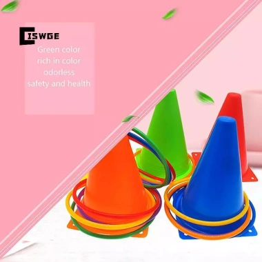 CISWGE Thiết bị thể thao hình nón tập bóng đá 18cm - Giá ưu đãi 39.270 ₫, giảm sâu 3