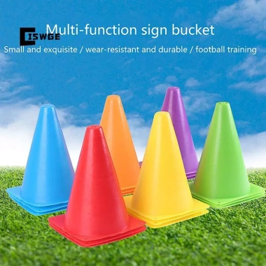 CISWGE Thiết bị thể thao hình nón tập bóng đá 18cm - Giá ưu đãi 39.270 ₫, giảm sâu 6