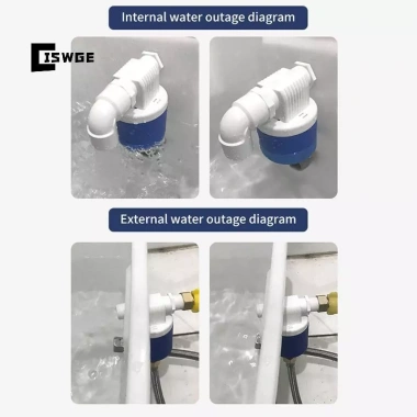 CISWGE Van điều khiển mực nước tự động 1/2-3/4, van bi phao, tắc dừng tháp bể bơi 6 CISWGE Van điều khiển mực nước tự động 1/2-3/4, van bi phao, tắc dừng tháp bể bơi 6