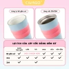 CIVAGO (26oz) bình giữ nhiệt có ống hút lót gốm Cốc Cà phê 304 ly giữ nhiệt tráng men sứ 750ml 3