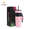 CIVAGO (26oz) bình giữ nhiệt có ống hút lót gốm Cốc Cà phê 304 ly giữ nhiệt tráng men sứ 750ml 12