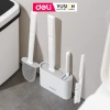 Cọ bồn cầu silicone Deli 2 trong 1 kèm hộp treo tường – giảm còn 104.000₫
