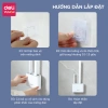 Cọ bồn cầu silicone Deli 2 trong 1 kèm hộp treo tường – giảm còn 104.000₫ 5