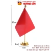 Cờ để bàn làm việc CĐB122 Cột kim loại mạ vàng sang trọng, quà tặng hoàng gia, giá ưu đãi 50.000 VND 5