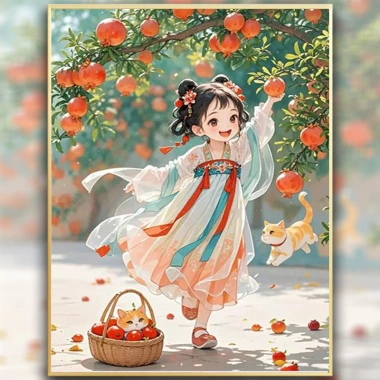 Cô Gái Cổ Chữ Thập Thêu 2.025 - Phong cách mới Ren Handmade DIY giá ưu đãi 312.519₫