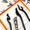 Cổ gỗ đàn hương xanh màu tím ánh sáng mun – Kẹp tóc nữ tính kèm mũ đội đầu, chỉ 90.575₫ 3
