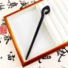 Cổ gỗ đàn hương xanh màu tím ánh sáng mun – Kẹp tóc nữ tính kèm mũ đội đầu, chỉ 90.575₫ 8